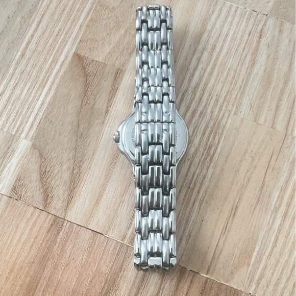 ESQ by Movado ladies silver tone classic dress watch NEW BATTERY main image 8